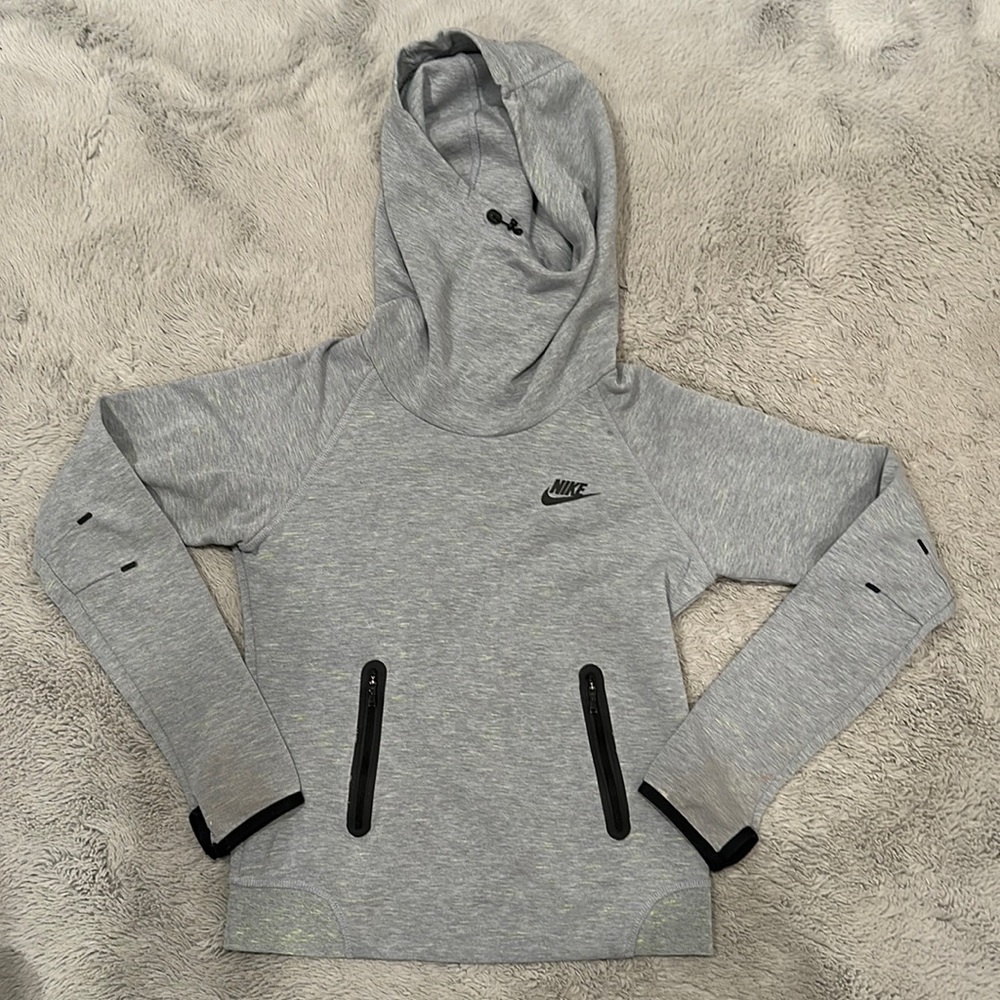 Nike turtleneck hoodie